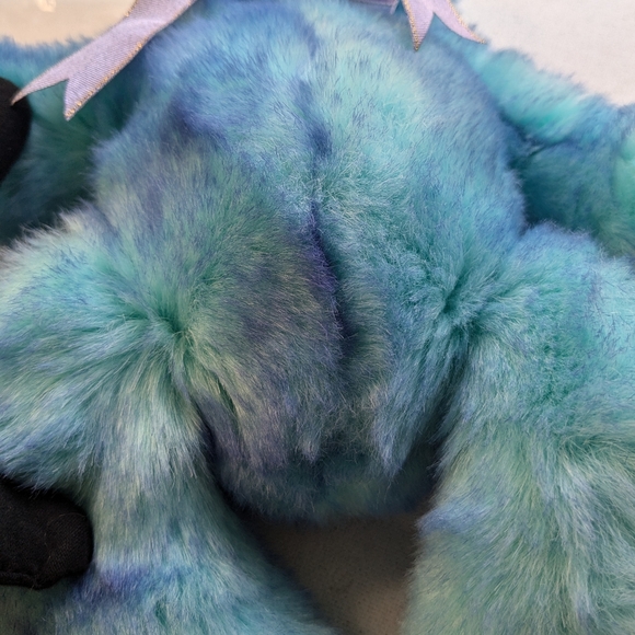 Ty 1999 Blue Teddy Bear Plush Stuffed Animal M-2 - Picture 11 of 11